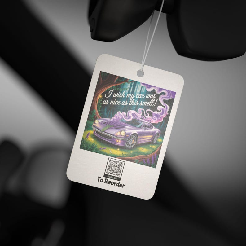 Aromatizador de ar para carro: aromas de pinho, carro novo e gelo preto imagem 3