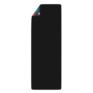 Magic Mushroom Microfiber Suede Rubber Yoga Mat - Perfect for Pilates, HIIT, Fitness, and Hot Yoga Workouts image 2