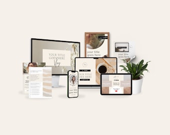YouTube Canva Template Kit | Social Media Branding Bundle (Instant Download)