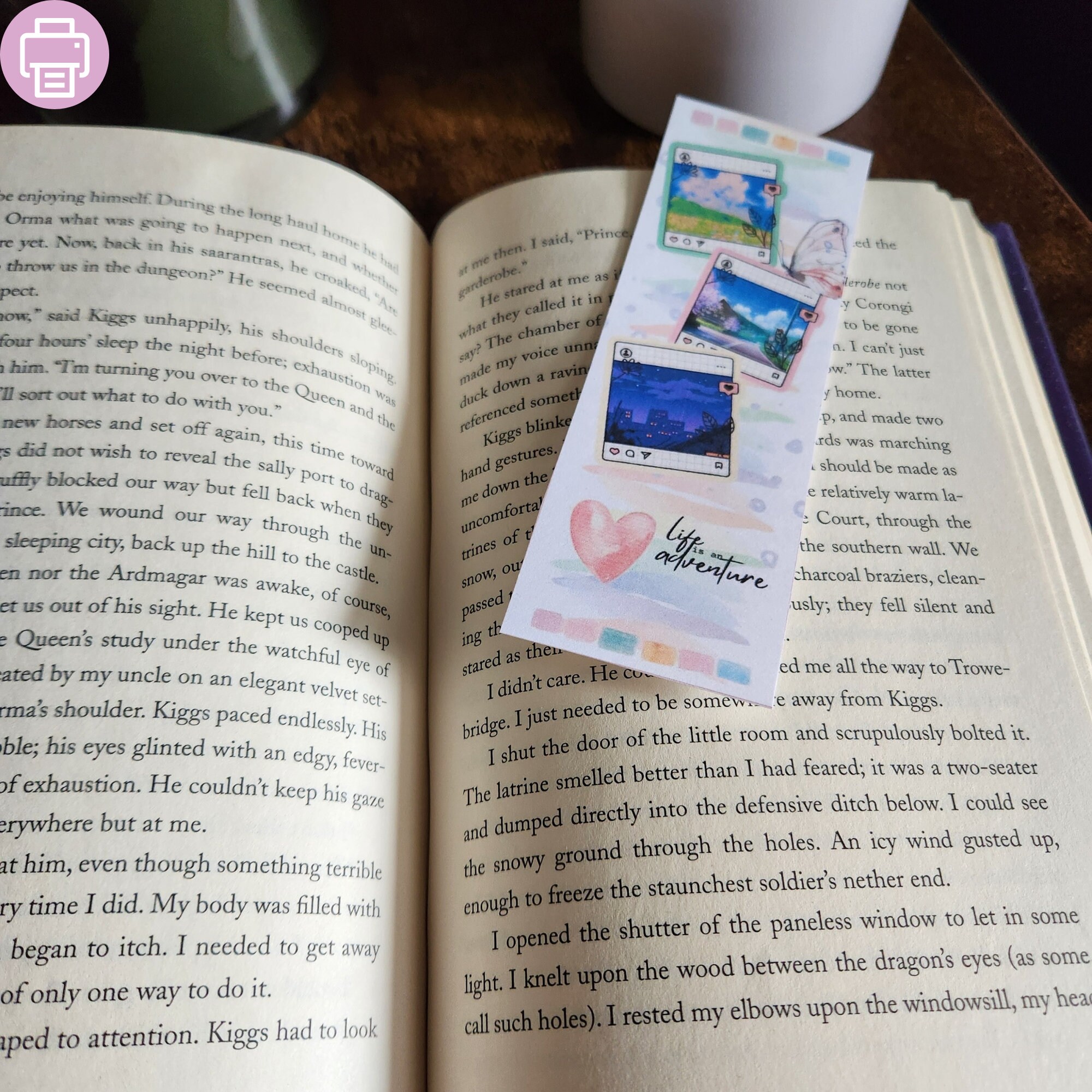 Anime Aesthetic Printable Bookmarks for Manga Readers and Book Lovers ...