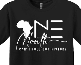 Black History Month Shirt, African Pride Unisex Tee
