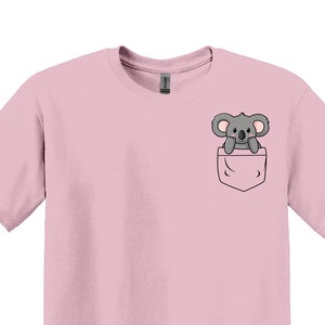 Pocket Koala Shirt, Koala Birthday Gifts, Koala Lover Shirts, Cute Animal Shirt, Cute Kids Shirt, Koala T-Shirt, Toddler Shirt