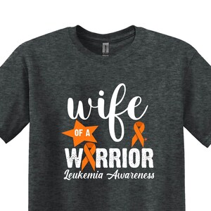 Leukemia Cancer Family Support Clothing, Cancer Survivor Shirt, Warrior Cancer T-Shirt, MS Awareness Shirts, Multiple Sclerosis Shirt