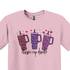 Obsessive Cup Disorder Shirt, Sarcastic Humor Tee