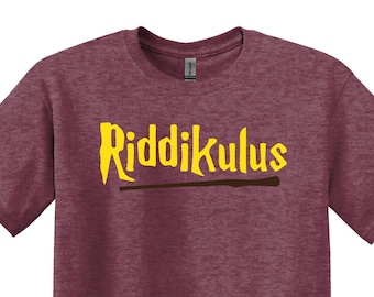 Riddikulus Charm Shirt, Magic Shirts, Theme Park Shirts