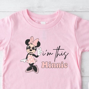 I'm This Minnie verjaardagsshirt, Disney verjaardagsfeestje, 2e verjaardagscadeau, Disneyland verjaardagsreis, verjaardag prinses, 2e verjaardagsshirt