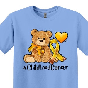 Krebs im Kindesalter Shirt, Kinderkrebs Krankenschwester Shirt, Gold Krebs Band Shirt, Kinder Krebs Bewusstseins Shirt, Mutter eines Kriegers