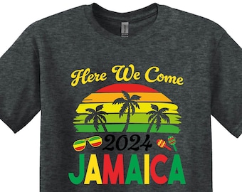 Jamaica Trip 2024 Shirt, Family Vacation Tee