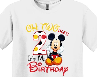 Oh Twodles Birthday Shirt, Disney 2nd Birthday Gift