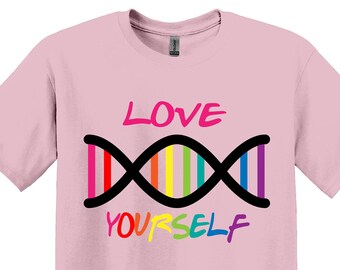 Liebe dich selbst LGBTQ Pride Shirt, Gleichheit Tee