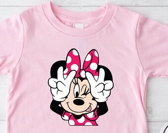 Minnie Mouse födelsedagströja, Disney familjetrev-tröja
