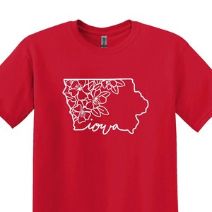 Iowa State Shirt, State Map Shirts, State of Iowa Shirt, Travel Shirt, Iowa Shirt, Iowa Gifts, Iowa State Map Tee