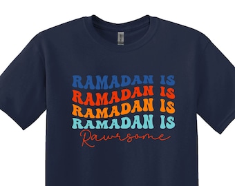 Shirt Ramadan is Rawesome, islamitisch vasten-T-shirt