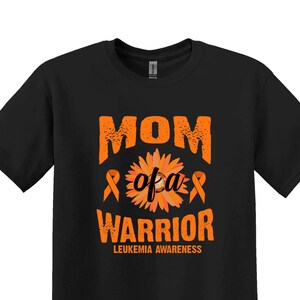 Leukemia Cancer Family Support Clothing, Cancer Survivor Shirt, Warrior Cancer T-Shirt, MS Awareness Shirts, Multiple Sclerosis Shirt