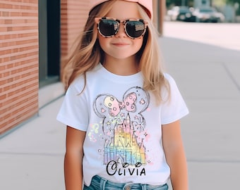 Custom Disney Shirt, Custom Disney Trip Shirt, Disneyworld Shirts,Disneyland Shirts,Kids Birthday Gift, Disneyland Birthday Trip, Disneyland