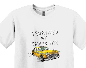 I Survived NYC Trip Shirt, New York Vacation Tee