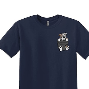 Pocket Bulldog Shirt, Bulldog Mom Shirts, English Bulldog Shirts, Bulldog Lover Shirts, Cute Animal Shirt, Dog Lover Shirts Shirt, Cute Dog