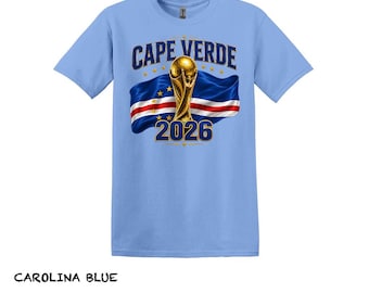 Cape Verde World Cup Fan Shirt, National Team Soccer Tee