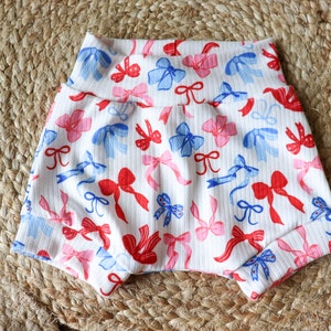 Patriotic Newborn Outfit With Shirt, Shorts, and Bow 0-3 Months - Etsy