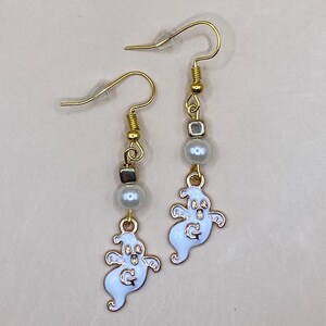Halloween Ghost dangle and drop earrings