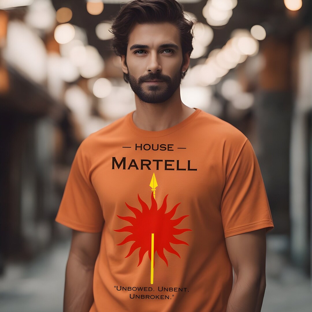 GOT House Martell Words Sunspear Sigil Unisex Softstyle Etsy