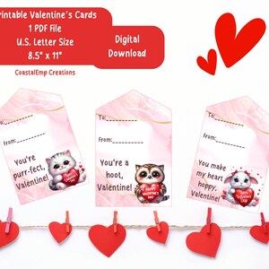 Printable Valentine&#39;s Day Cards, Printable Valentine cards, Printable Cards for Kids, Happy Valentine&#39;s Day Cards to Print, Valentines Day