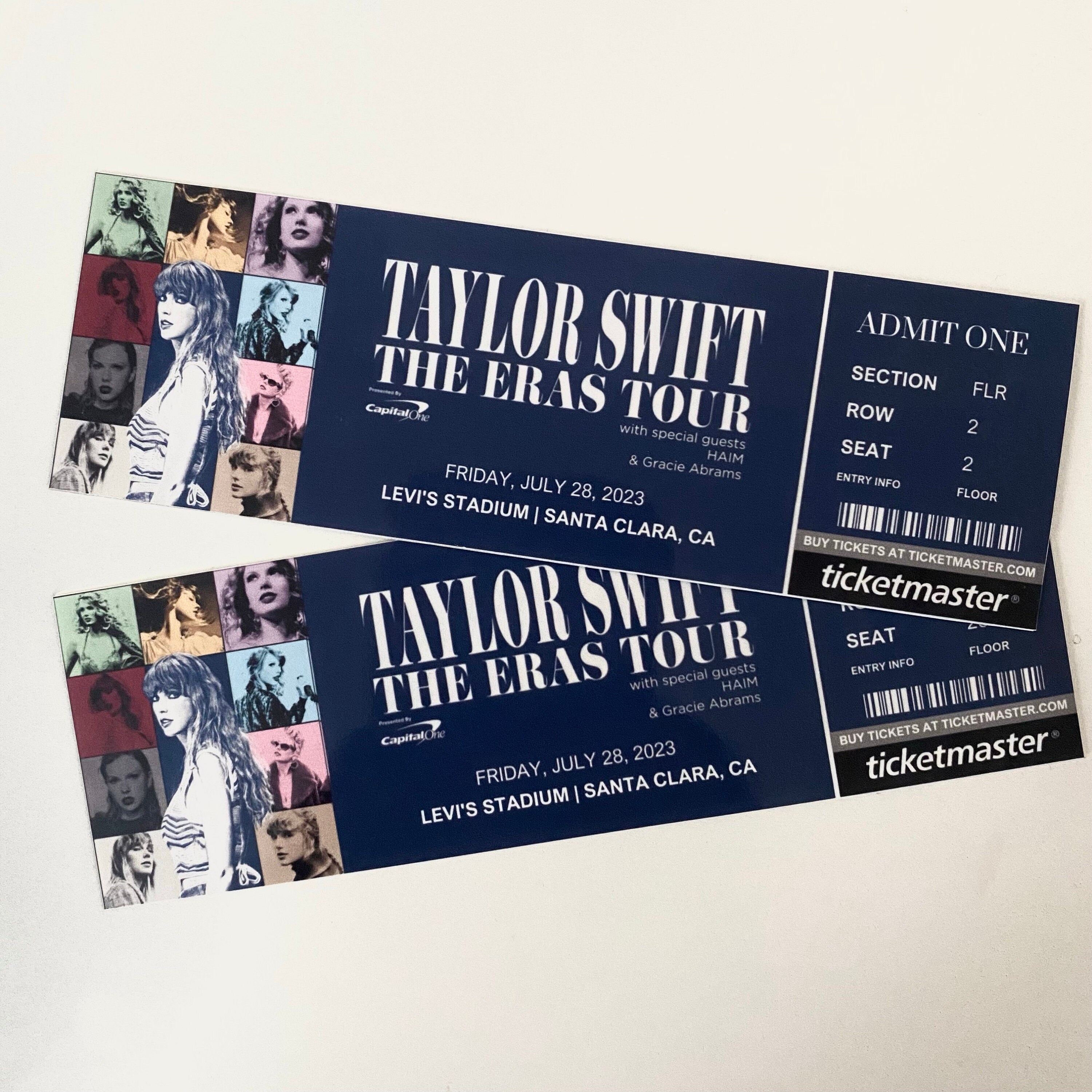 Printable Eras Tour Customizable Ticket - Etsy