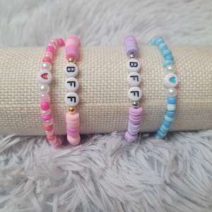 BFF Best Friends Matching Bracelets Customizable