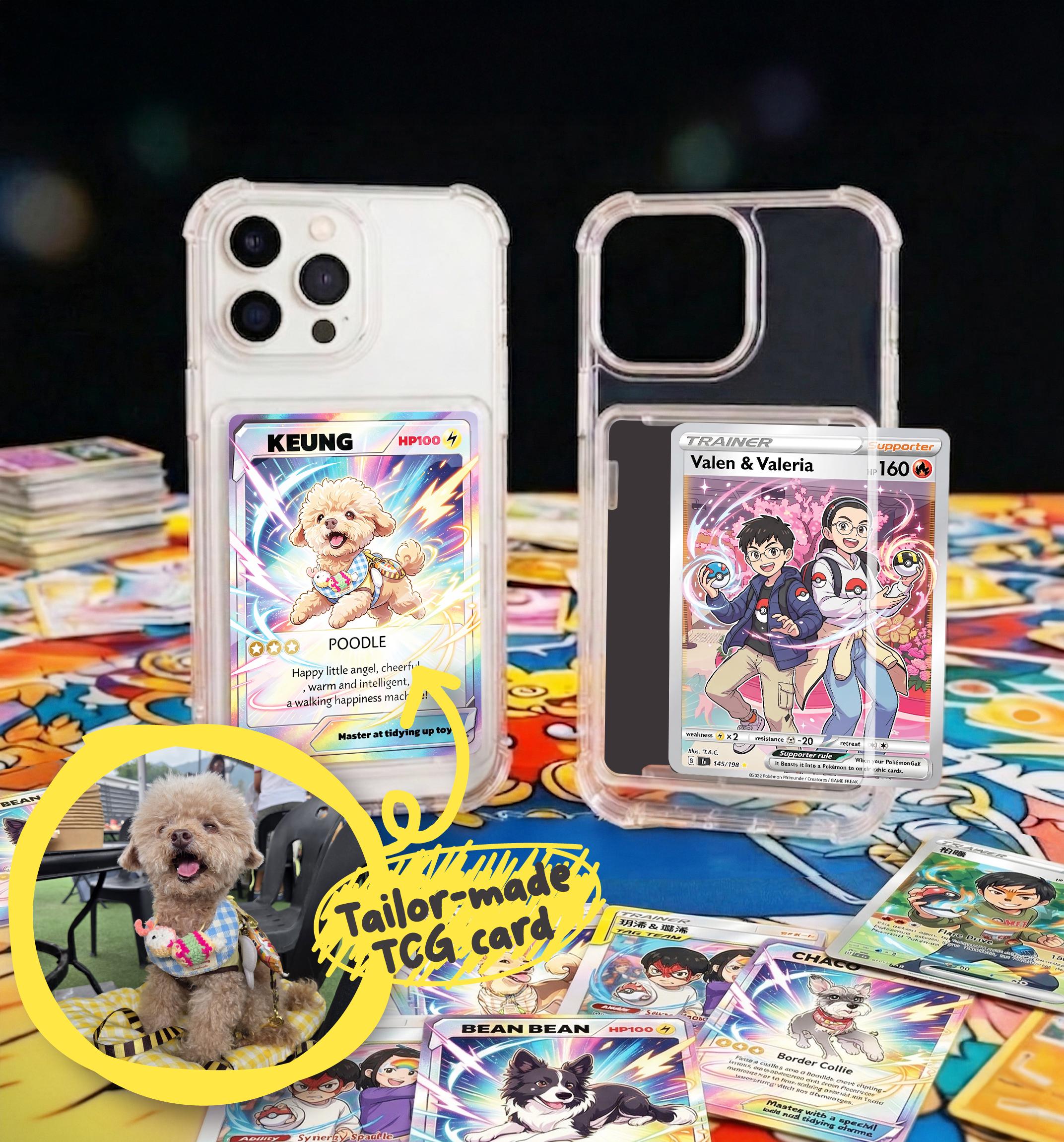phone case with pokemon card holder Showcased: The Trading Card Phone Case – Showcased Cards main image 0