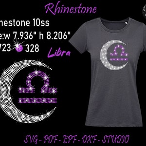 Waage Strass, Waage SVG, Strass SVG, Sternzeichen Strass, Strass Vorlage, Waage geschnitten Datei, Sternzeichen Strass, Sternzeichen svg