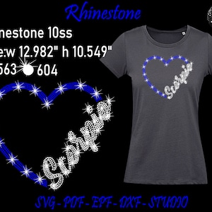Scorpio Rhinestone, Rhinestone Svg, Scorpio Svg, Rhinestone Template, Zodiac Signs Svg, Zodiac Rhinestone, Scorpio Template, Scorpio Shirt