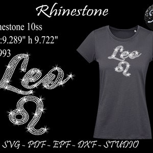 Leo Strass, Leo svg, Strass Vorlage, Zodiac Signs svg, Strass svg, Leo Template, Sternzeichen Rhinestone, Rhinestonedateien, Leo