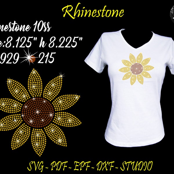 Rhinestone Svg - Etsy