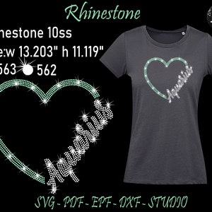 Verseau Strass, Verseau Svg, Strass Svg, Modèle Verseau, Modèle Strass, Signes du Zodiaque Strass, Signes du Zodiaque Svg, Zodiaque