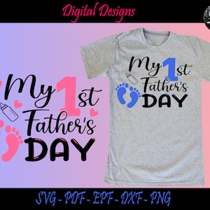 私の初めての父の日 SVG、父の日 SVG、お父さん SVG、お父さんテンプレート、父の日テンプレート、私の初めての父の日カットファイル、お父さんクリップアート、お父さん