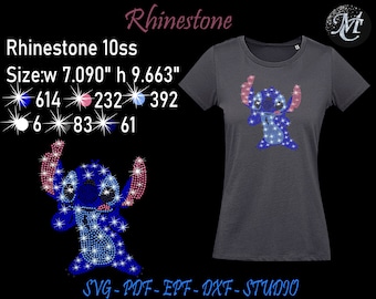 Ohana Rhinestone, Ohana Svg, Rhinestone Svg, Plantilla de Rhinestone, Archivo de Rhinestone, Love Rhinestone, Archivo de corte de Rhinestone, Imágenes Prediseñadas de Rhinestone