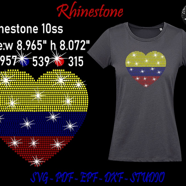 Colombia Rhinestone, Colombia Svg, Rhinestone Svg, Rhinestone Template, Colombia Cut File, Colombia Shirt, Rhinestone Cut File, Colombia