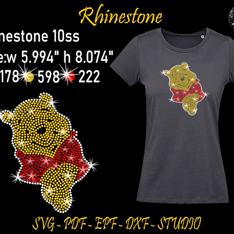 Rhinestones Templates Etsy Rhinestones Templates Etsy