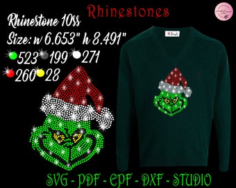 Pedrería de Navidad Verde, Pedrería de Navidad, Pedrería Svg, Navidad Svg, Plantilla de Pedrería, Navidad Svg, Navidad, Pedrería