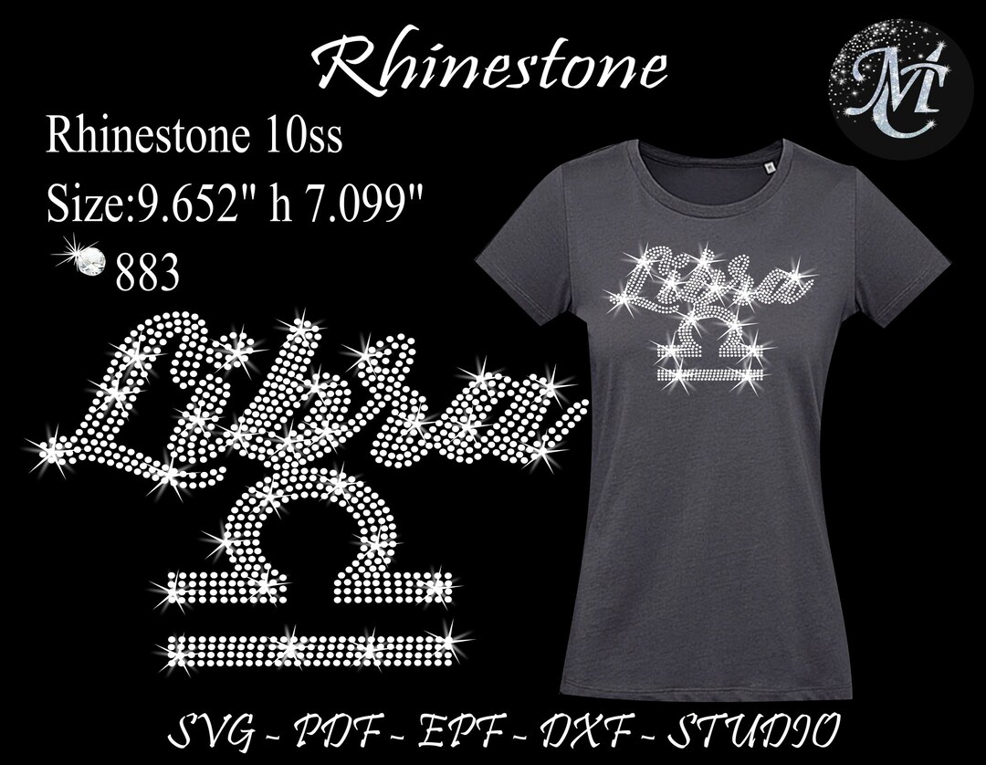 Libra Rhinestone Libra Rhinestone, Libra Svg, Libra Template, Rhinestone Svg, Zodiac ...