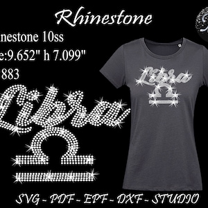 Waage Strass, Waage Vorlage, Strass SVG, Sternzeichen Strass, Sternzeichen SVG, Sternzeichen Strass, Waage geschnitten Datei,
