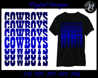 Cowboys Png, Cowboys Svg, Digital Designs, American Football Svg, Cowboys Cut File, Cowboys Clipart, Cowboys Shirt, Football Svg, Cowboys