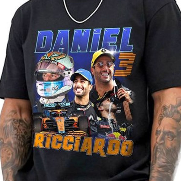 Daniel Ricciardo World Tour Shirt - Etsy