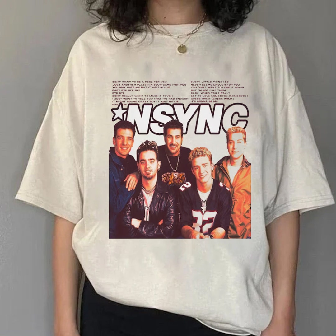 Nsync Shirt NSYNC Era Comfort Colors NSYNC Boy Band Comfort Etsy