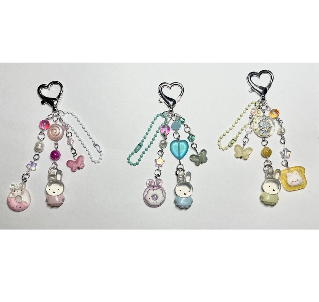 Dessert Miffy Keychains Etsy