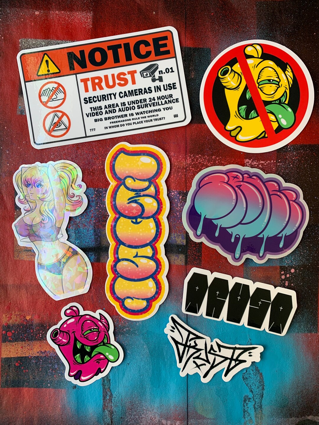 Trust Collectors Sticker Pack 1 - Etsy
