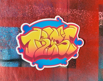 TRuST Graffiti Sticker 3