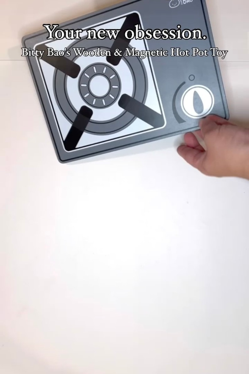 Bitty Bao Wooden Hot Pot Toy Set Etsy