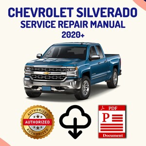 Chevrolet Silverado 2020 Onwards Service Repair Manual