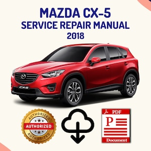 Mazda CX-5 2018 Service Repair Manual